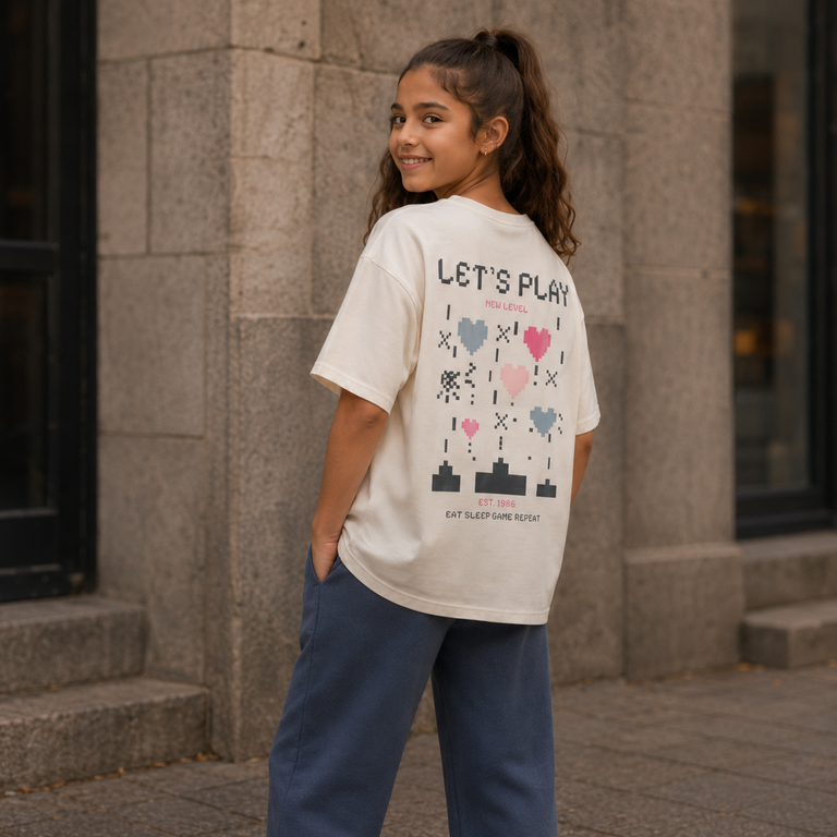 T-shirt Flitten (antique white)