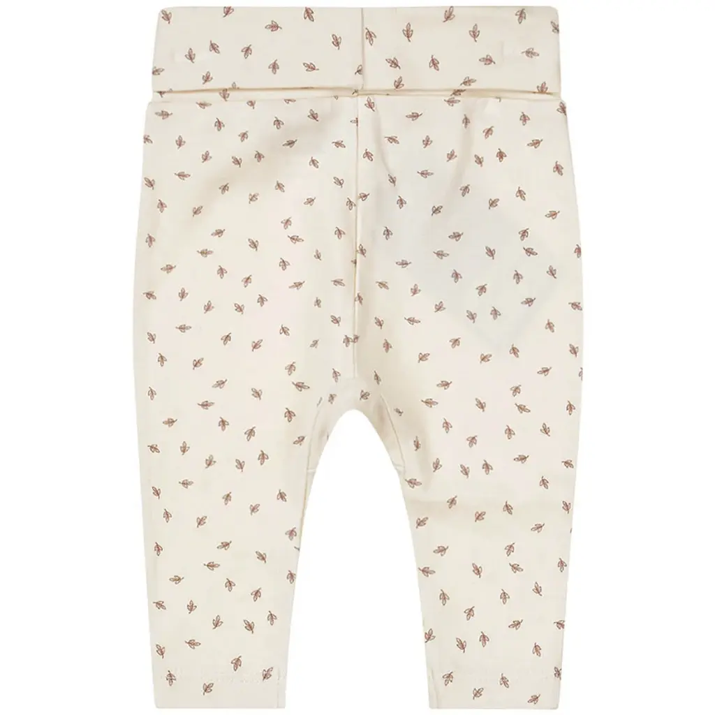 Broekje blaadjes (off-white)