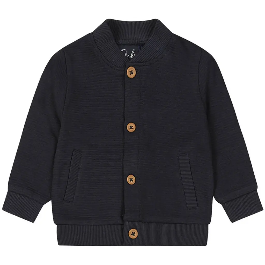 Vestje bomber ribbeltje (navy)
