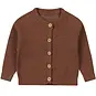 Dirkje Gebreid baby vestje (brown)