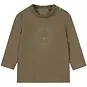 Dirkje Longsleeve tijgertje (faded green)