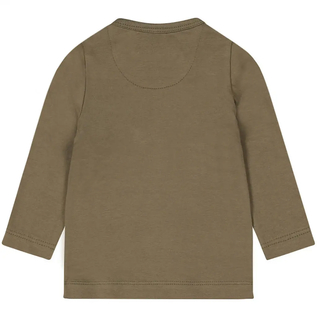 Longsleeve tijgertje (faded green)