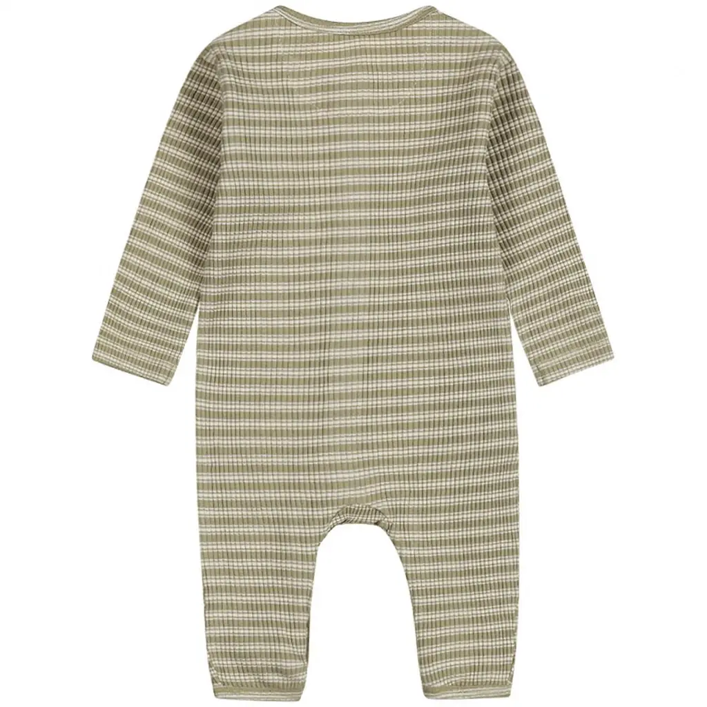 Boxpakje rib streepjes (lightfaded green)