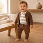 Dirkje Joggingbroekje (brown)