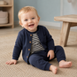 Dirkje Driedelig baby setje streepje (navy)