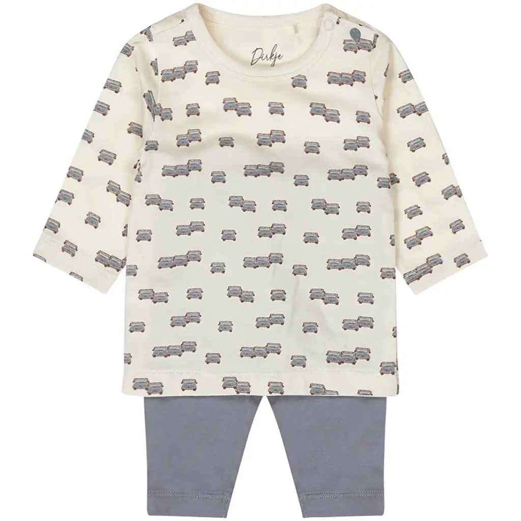 Baby pyjamaatje (faded blue)