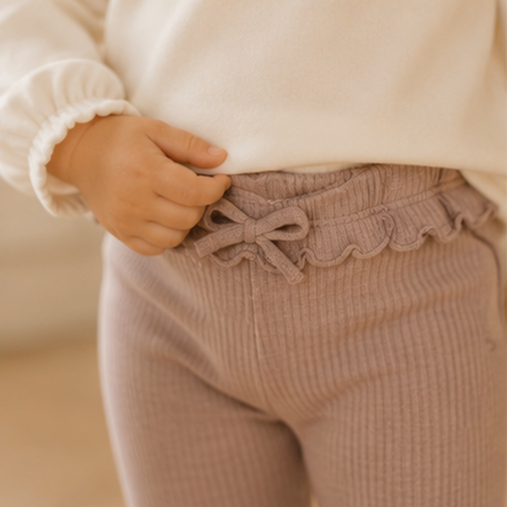 Flared legging rib (brown vi)