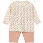 Dirkje Baby pyjamaatje bloemetje (dusty pink)