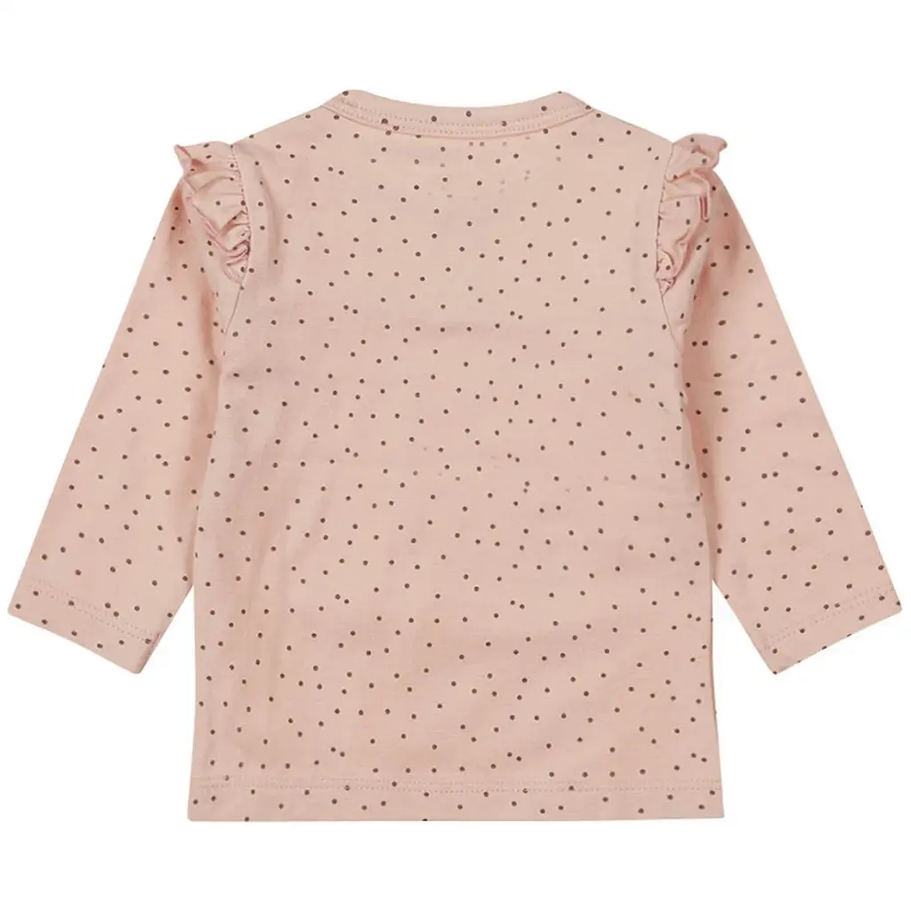 Longsleeve stipje (light dusty pink)