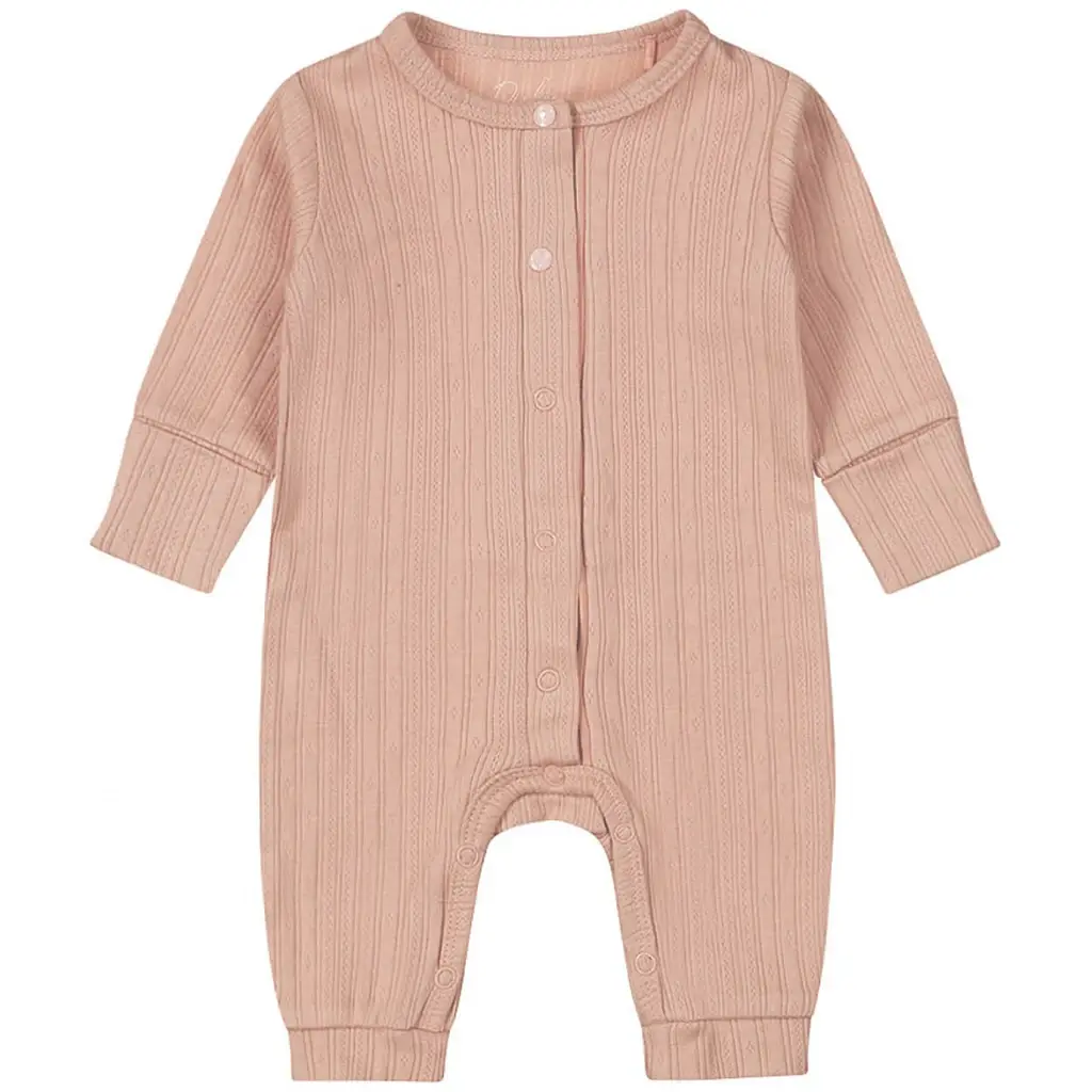 Boxpakje rib (dusty pink)