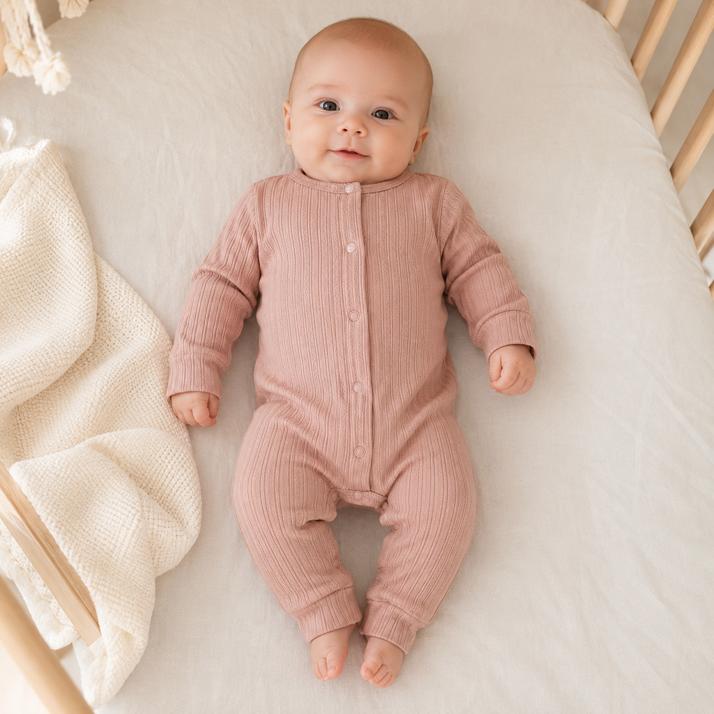 Boxpakje rib (dusty pink)