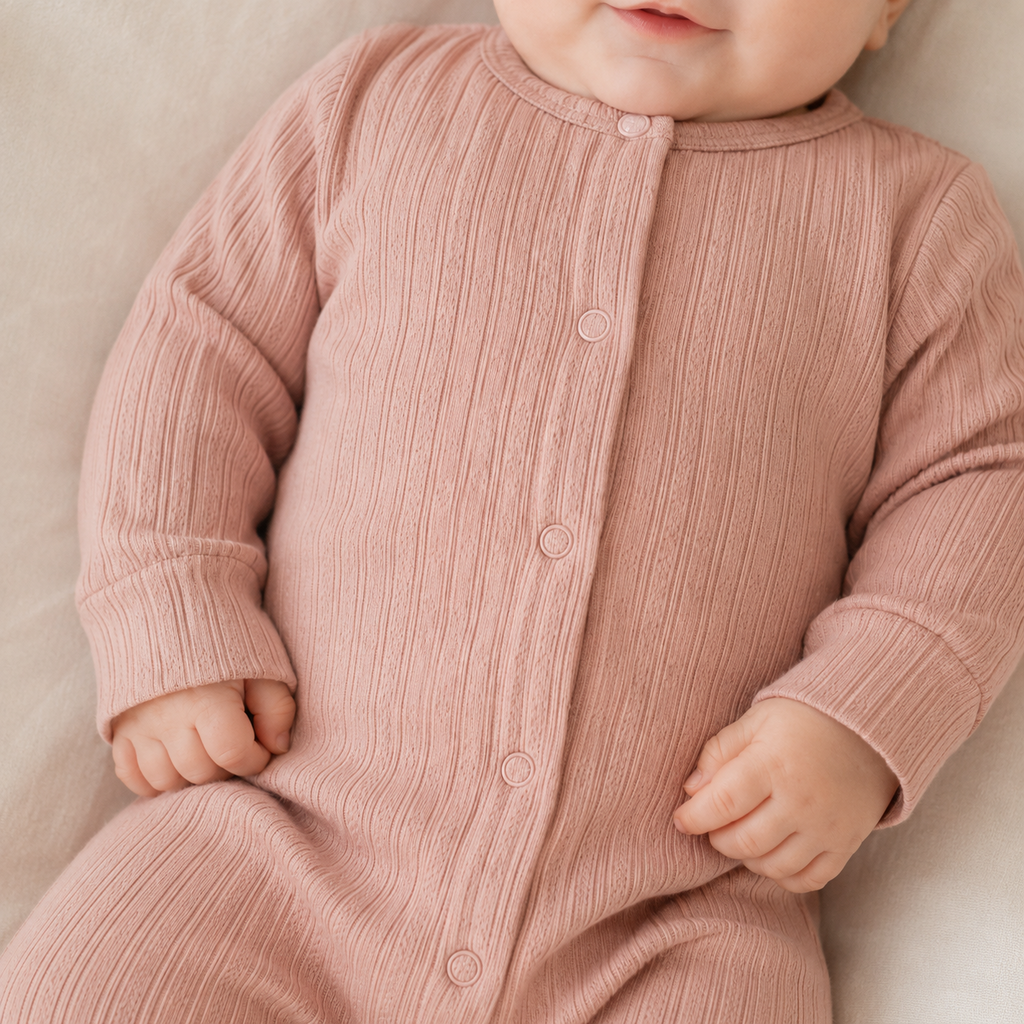 Boxpakje rib (dusty pink)