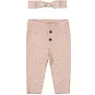 Dirkje Broekje stipje met haarbandje (light dusty pink)
