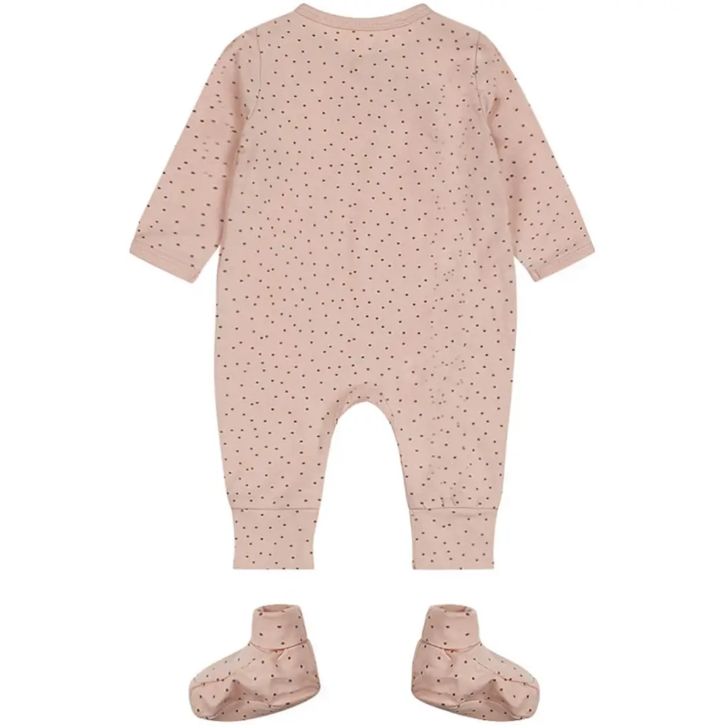 Boxpakje stipje met slofjes (light dusty pink)