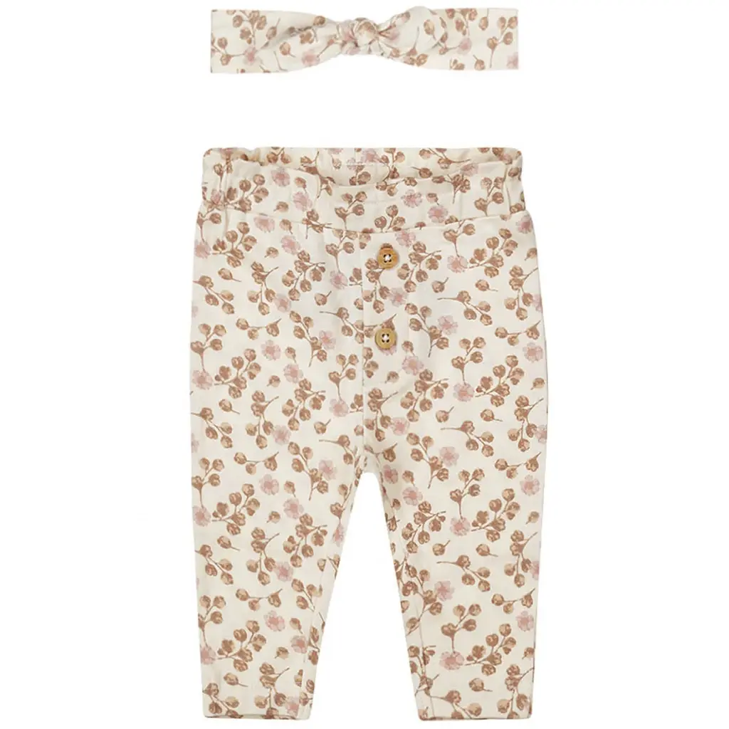 Broekje met haarbandje (off-white)