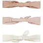 Dirkje Drie haarbandjes (dusty pink/off-white)