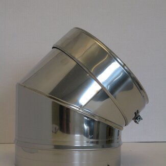 Holetherm Segmentbocht 45 gr. 130mm