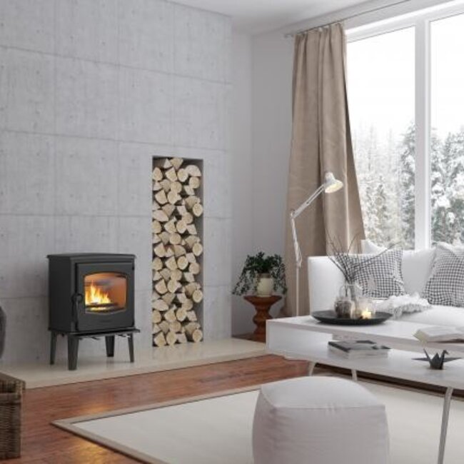 Dovre Gietijzeren Houtkachel 525CB/B /2,5-10 kW