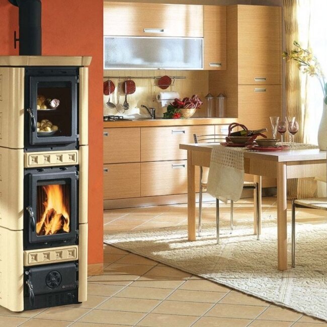 La Nordica Houtkachel La Nordica Gaia Forno /6,0 kW