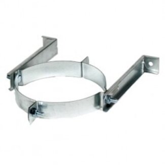 Holetherm Muurbeugel RVS, 130 / 150 mm