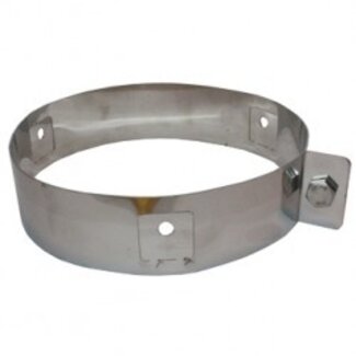 Holetherm Tuibeugel RVS, 130 / 150mm