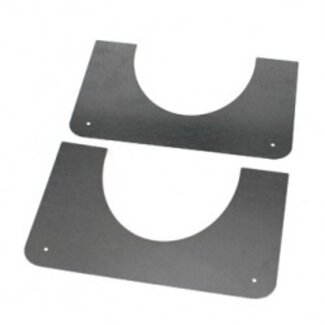 Holetherm Brandseparatieplaat hellend (2-delig), 125 - 175 / 150 - 200mm.