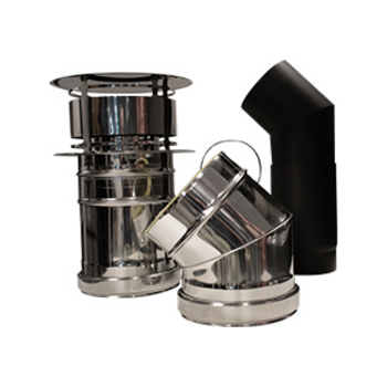 Rookkanaal houtkachels