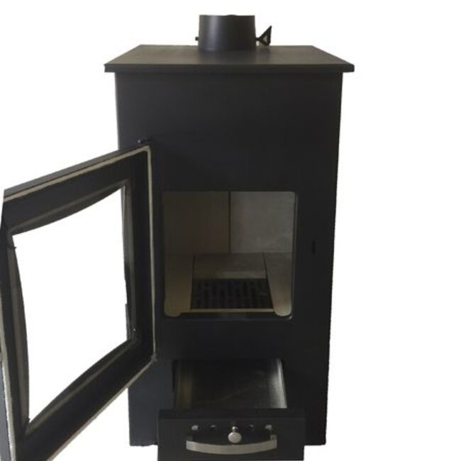 Plaatstalen houtkachel BC20  - 12 KW