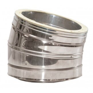 Bocht 15 graden 150 mm