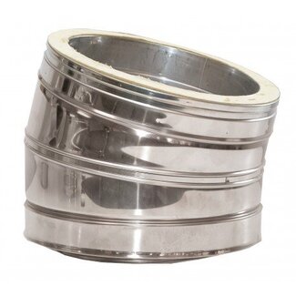 Bocht 15 graden 130 mm