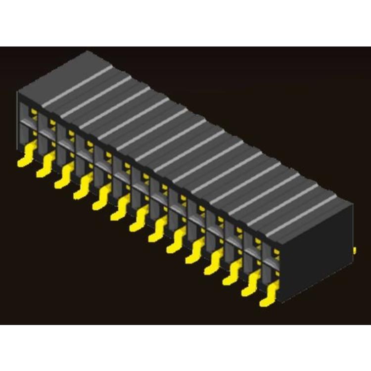 AMTEK Technology Co. Ltd. 5PS3MHX35-2XX    Female Header 1.27 2 Row Side Entry SMT Type