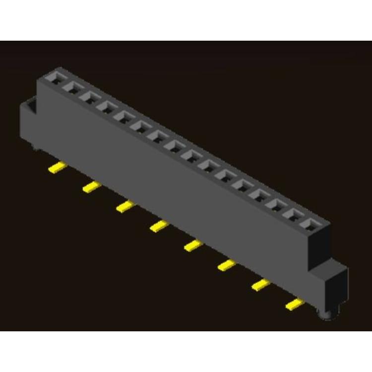 AMTEK Technology Co. Ltd. 5PS3MSX34/44-1XX   Female Header 1.27 2 Row H=3.4/4.4 SMT Type