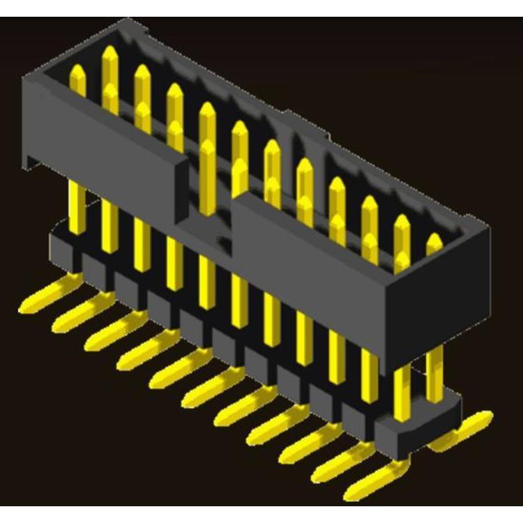 AMTEK Technology Co. Ltd. 5BH2ES/EMX48-XX      Box Header 2.0mm Elevated SMT/Straight Type