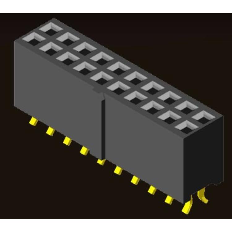 AMTEK Technology Co. Ltd. 5PS1KSX85-2XX              Female Header 2.54mm H=8.5mm Straddle Type With Bump