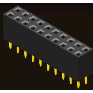 AMTEK Technology Co. Ltd. 5PS1SDX71-2XX      Female Header 2.54mm H=7.1mm Straight Type