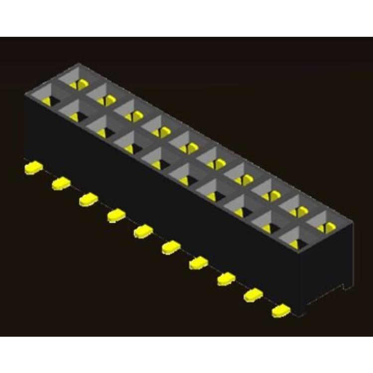 AMTEK Technology Co. Ltd. 5PS1MSX45-2XX     Female Header 2.54mm H=4.5mm SMT Type