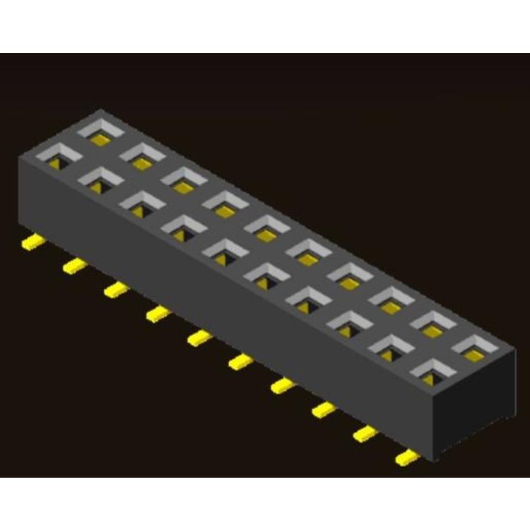 AMTEK Technology Co. Ltd. 5PS1MSX35-2XX                     Female Header 2.54mm H=3.55mm SMT Type