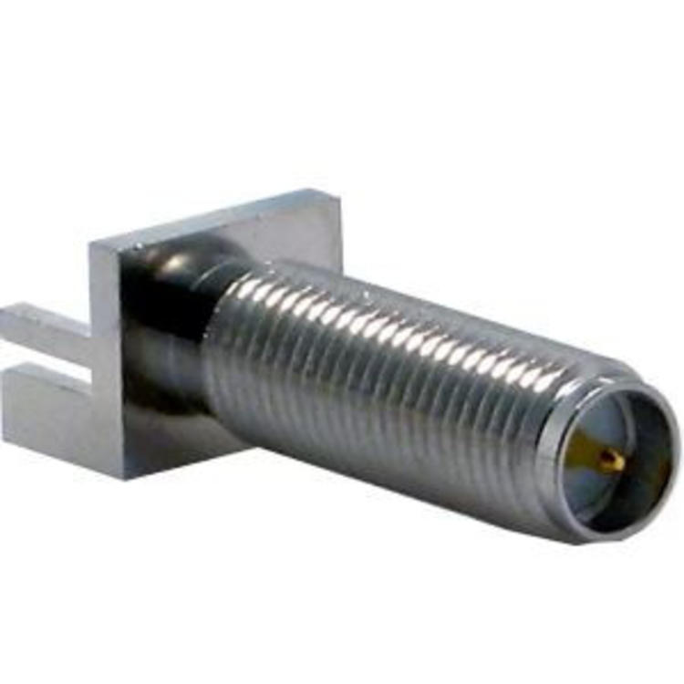 LINX Technologies Inc. RP-SMA Female Extended Edge-Mount Connector for 0.031in Boards