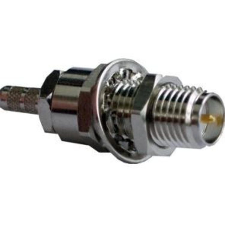 LINX Technologies Inc. SMA Female Bulkhead-Mount Connector with RG178 Cable End Crimp