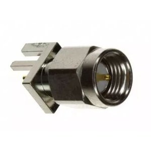 LINX Technologies Inc. SMA Male Edge-Mount Connector for 0.062in Boards