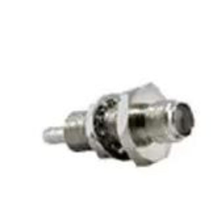 LINX Technologies Inc. SMA Female Bulkhead Front-Mount Connector with RG178 Cable End Crimp and O-Ring