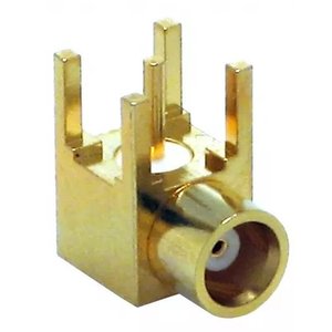 LINX Technologies Inc. MCX Female Right-Angle Through-Hole Mount Connector