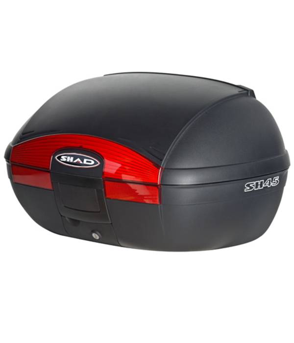 Scooter topkoffer 45L zwart Shad inclusief bevestigingsset