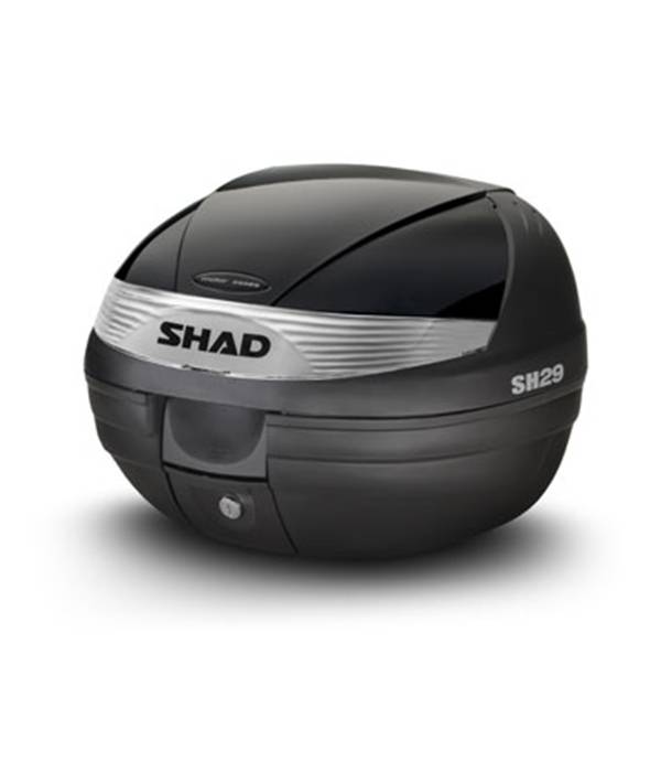 Scooter topkoffer 29L zwart Shad inclusief bevestigingsset