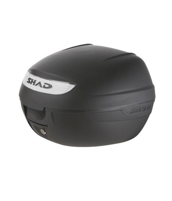 Scooter topkoffer 26L zwart Shad inclusief bevestigingsset