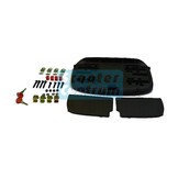 Scooter topkoffer 45L zwart Shad inclusief bevestigingsset