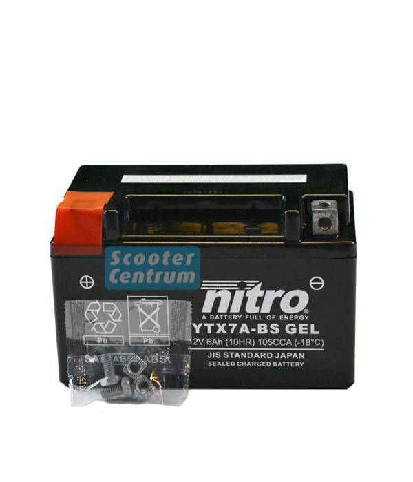 AGM Swan 50 4T Accu gel van nitro