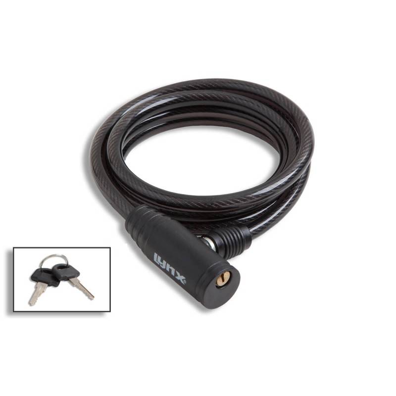 Universeel spiraal kabelslot 150cm