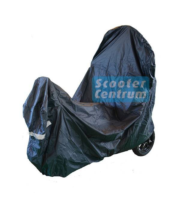 AGM Retro Extra WW beschermhoes zwart met windscherm ruimte van Tucano