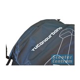 BTC Riva 1 sport beschermhoes zwart met windscherm ruimte van Tucano